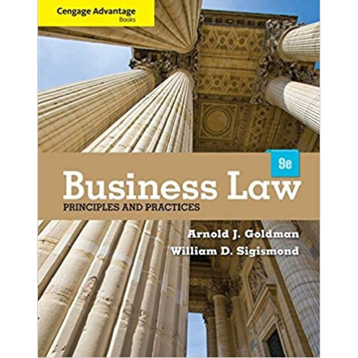 Cengage Advantage Books Business Law Principles And Practices 9th Edition By Arnold – Test Bank 1