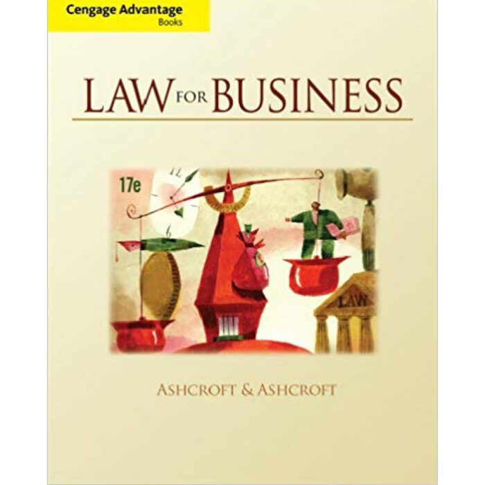 Cengage Advantage Books Law For Business 17th Edition By John – Test Bank 1
