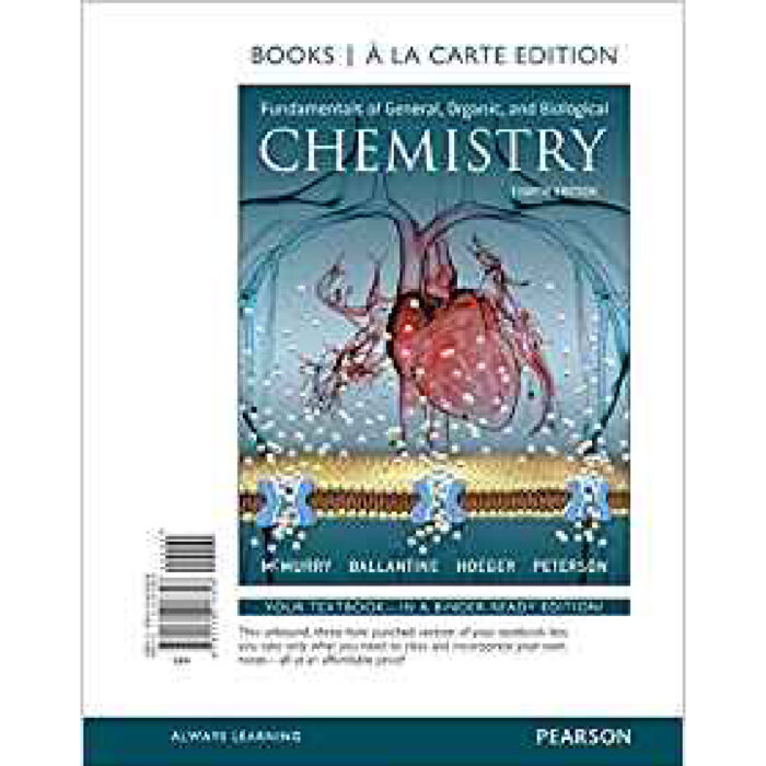 Fundamentals Of General Organic And Biological Chemistry 8th Edition By John E McMurry – Test Bank