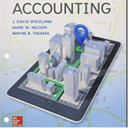 Intermediate Accounting 9th Edition By Spiceland – Test Bank
