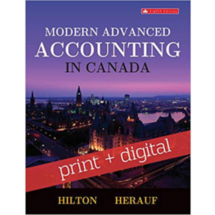 Modern Advanced Accounting In Canada 8th Edition By Murray Hilton – Test Bank