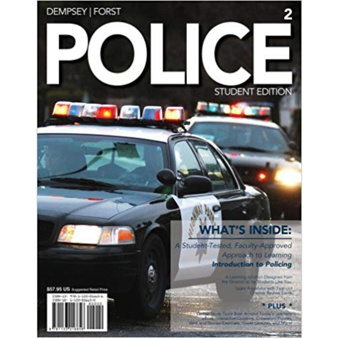 POLICE 2nd Edition By John S. Dempsey – Test Bank