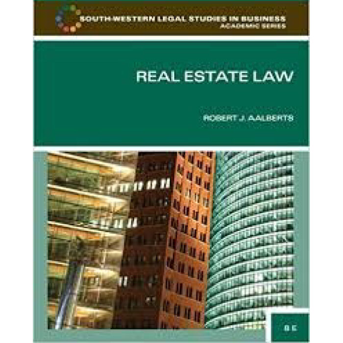 Real Estate Law 8th Edition By Robert J. Aalberts – Test Bank