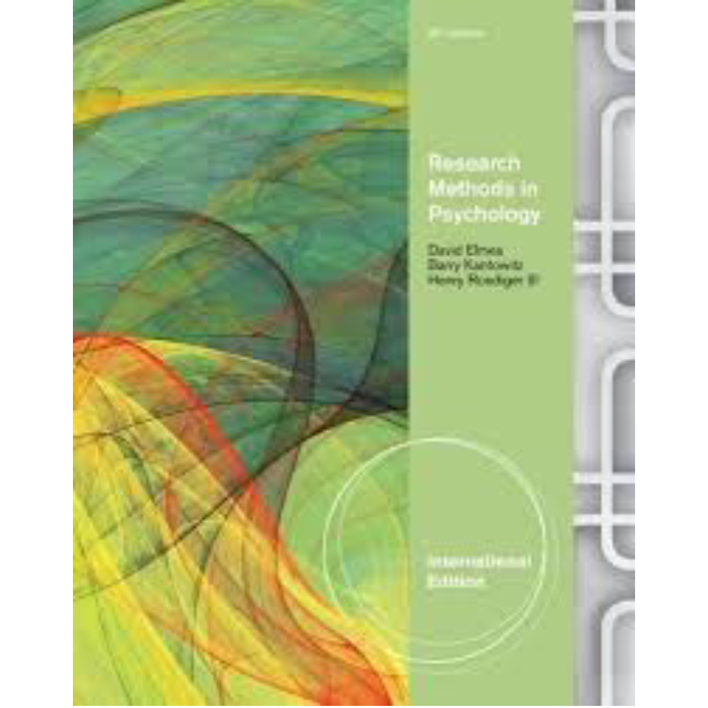 Research Methods In Psychology International 9th Edition