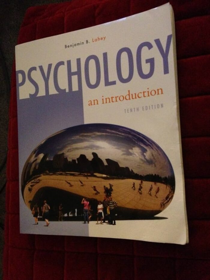 Psychology An Introduction 10th Edition By Benjamin Lahey Test Bank
